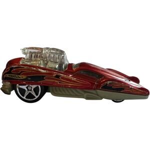 Hot Wheels Flames Red Diecast Vehicle